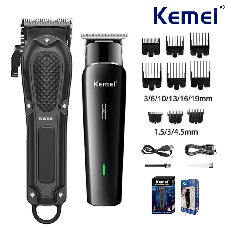 Men'S Grooming Scissors - Kemei Electric Hair Clipper Set UBS