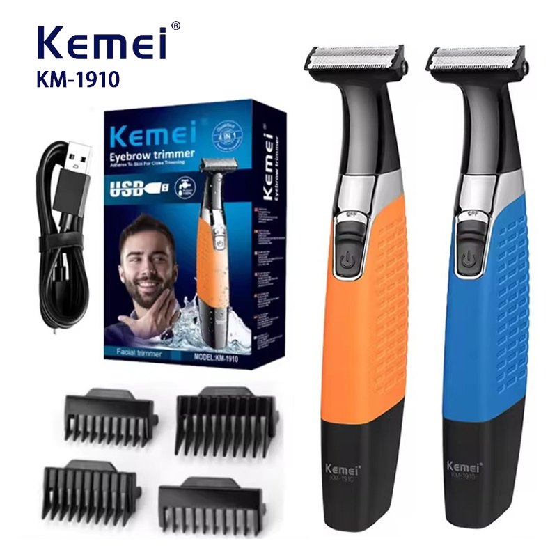 Face Wash Mens - Kemei KM-1910 Rechargeable Electric Shaver Beard