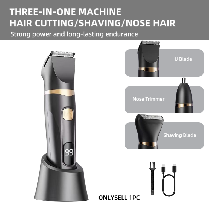 3‑Pcs Household Electric Groom - Men'S Grooming Set Gift review and price