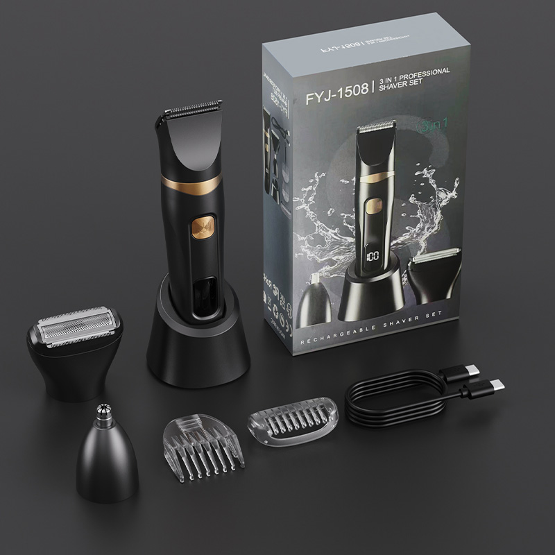 3‑Pcs Household Electric Groom - Men'S Grooming Set Gift review and price