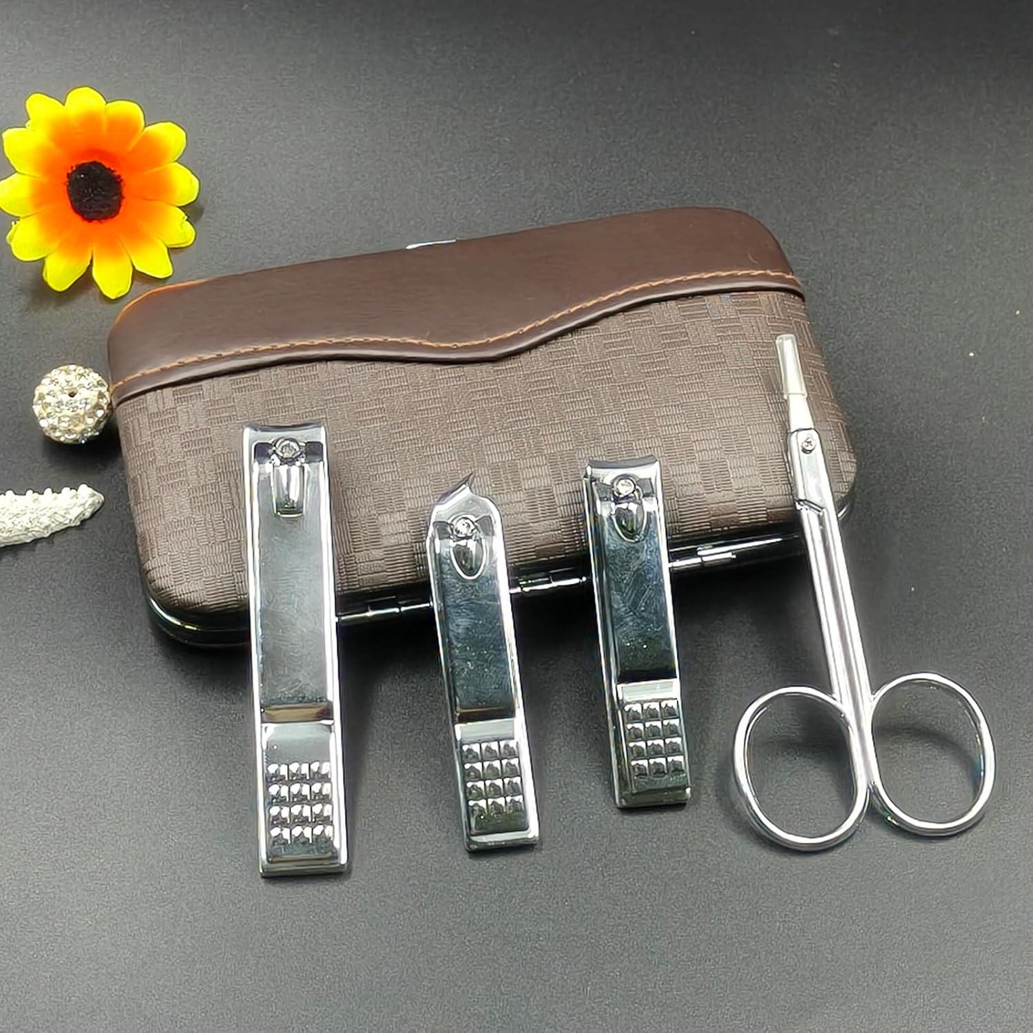 Manicure Set for Men and Women - Mens Grooming Kit Case review and price