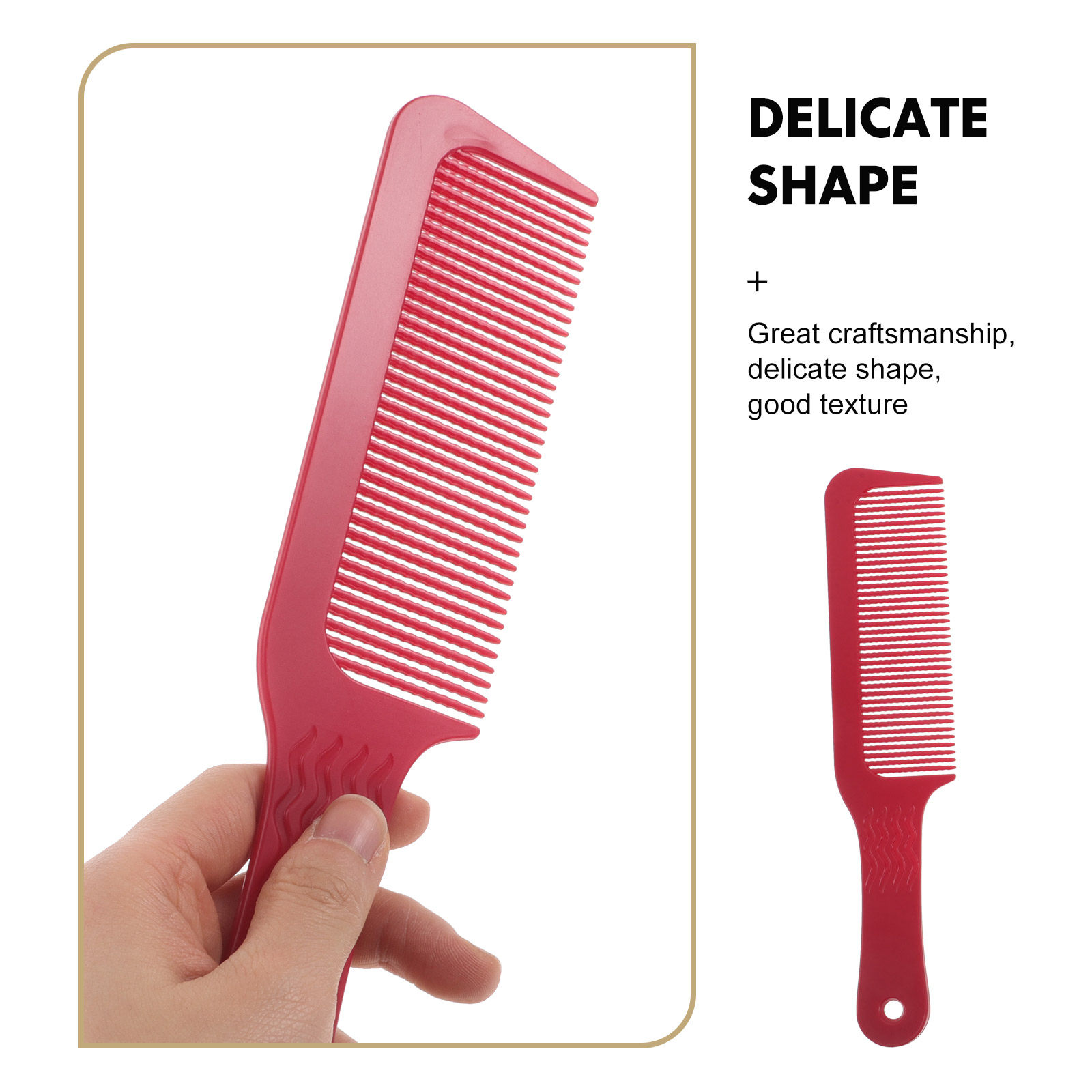 6Pcs Hair Cutting Comb Medium  - Grooming Men'S Hair review and price