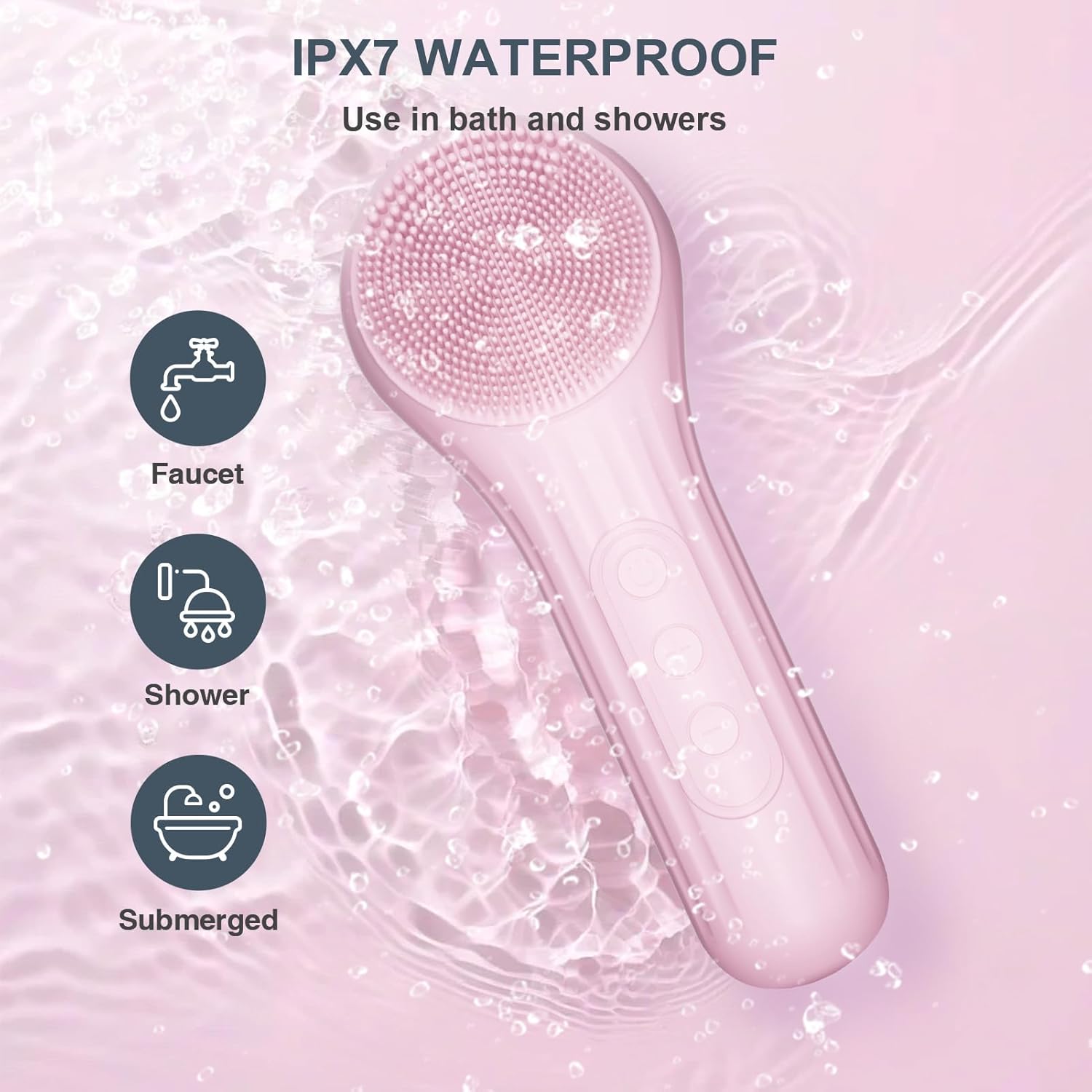 Silicone Face Scrubber, Waterp - Face Wash Mens review and price