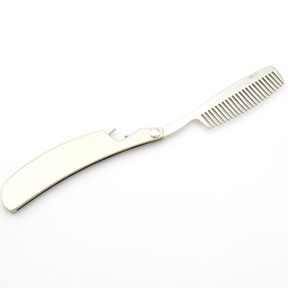 Zinc Alloy Beard Comb Foldable - Grooming Men'S Hair review and price