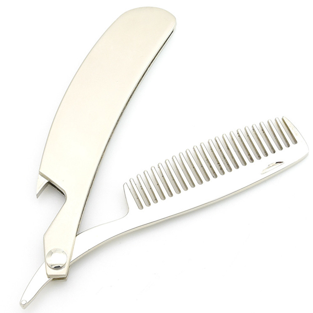 Zinc Alloy Beard Comb Foldable - Grooming Men'S Hair review and price