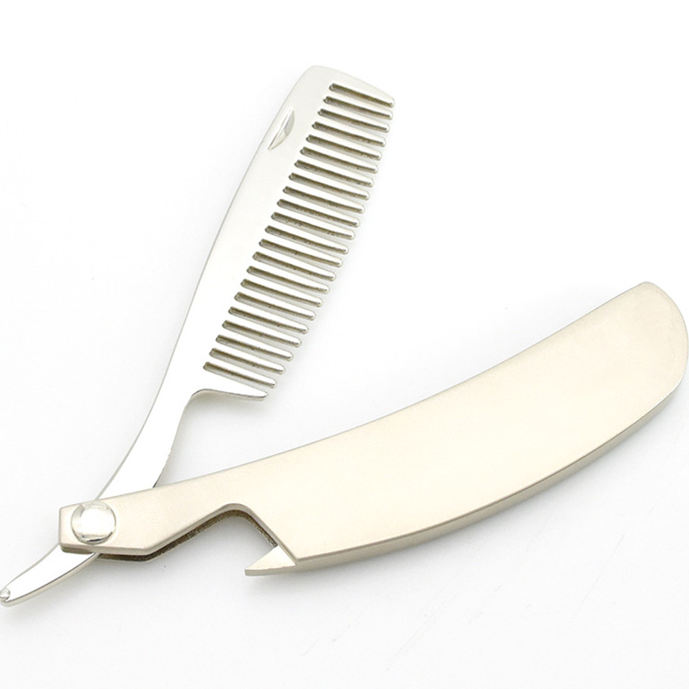 Zinc Alloy Beard Comb Foldable - Grooming Men'S Hair review and price