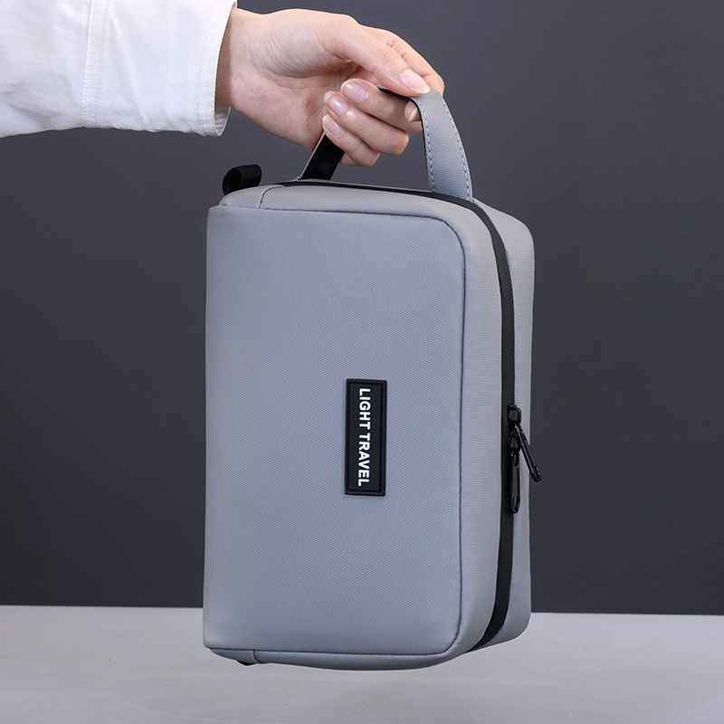 Waterproof Handheld Makeup Bag - Mens Grooming Kit Case review and price
