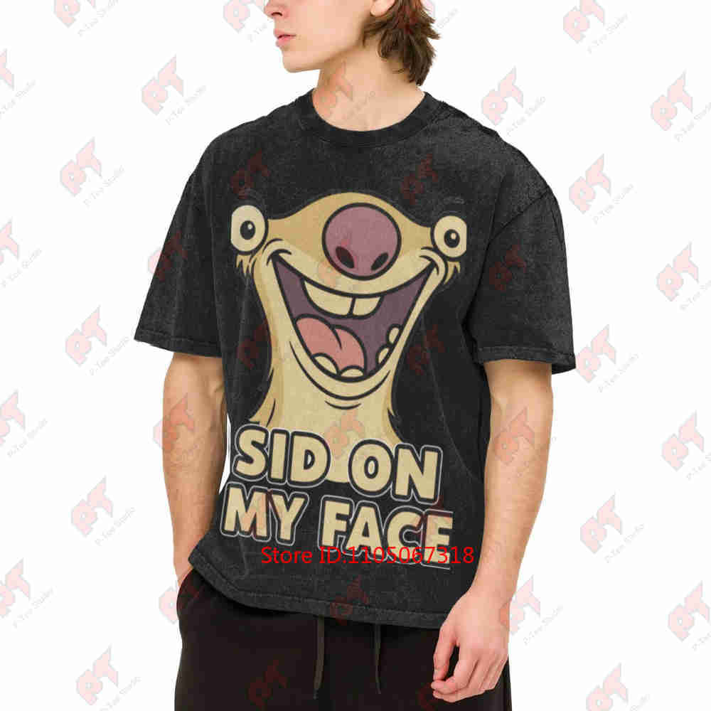 Ice Age Sid On My Face Funny S - Face Wash Mens review and price