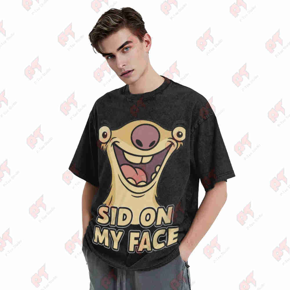 Ice Age Sid On My Face Funny S - Face Wash Mens review and price