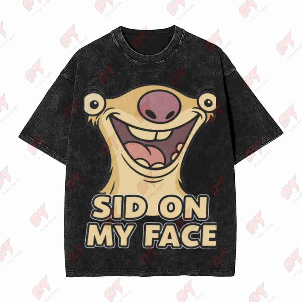 Ice Age Sid On My Face Funny S - Face Wash Mens review and price
