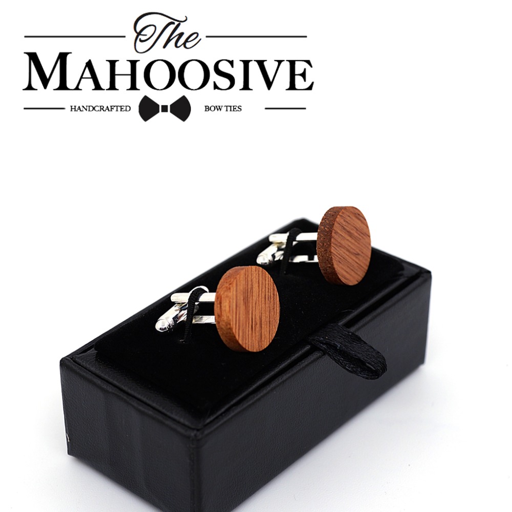 MAHOOSIVE Wooden Cufflinks Wed - Men'S Grooming Gift Box review and price