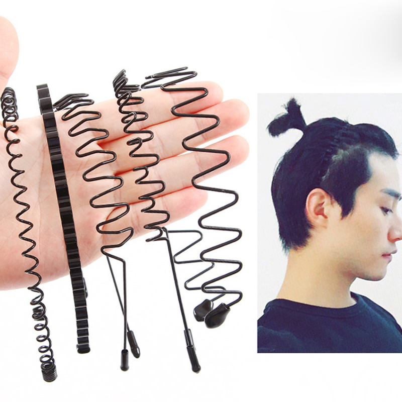 1Pc Black Metal Wavy Headband  - Face Wash Mens review and price