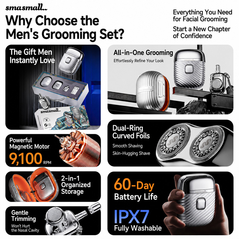 SMASMALL Matebox 3 in 1 Mini E - Men'S Grooming Gift Box review and price