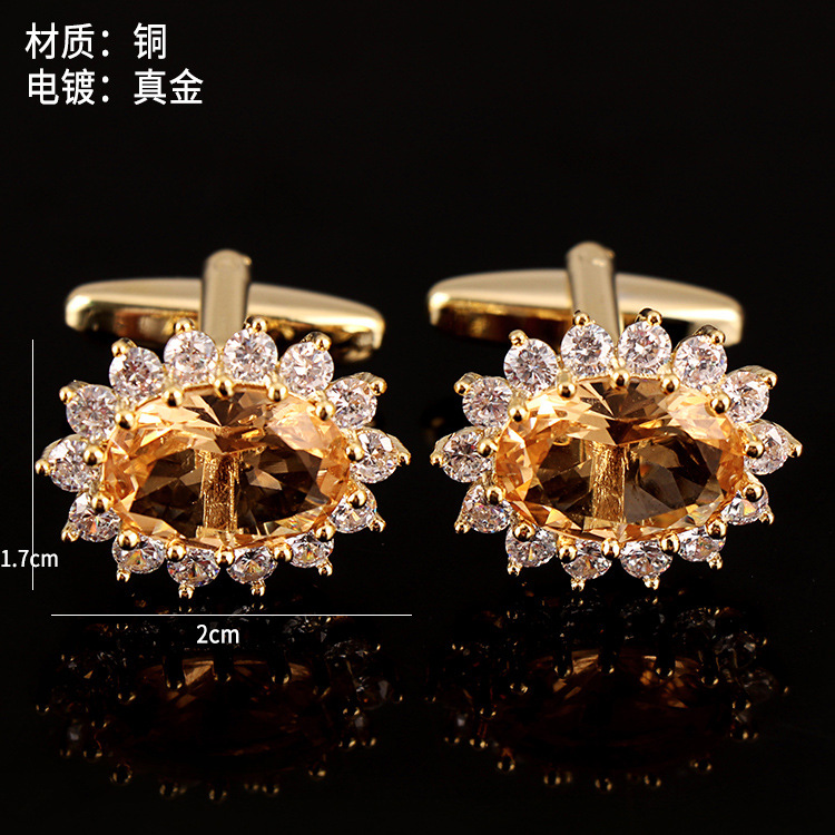 Luxury Large Crystal Cufflinks - Men'S Grooming Gift Box review and price