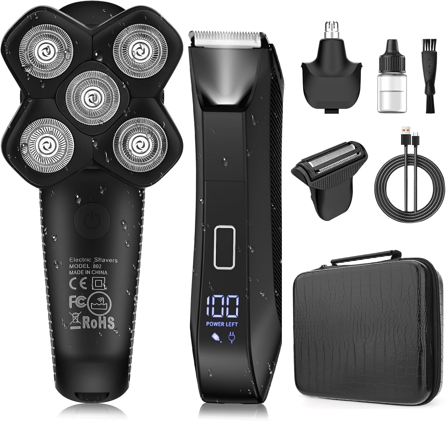 Bald Head & Body Shavers for M - Mens Grooming Kit Case review and price