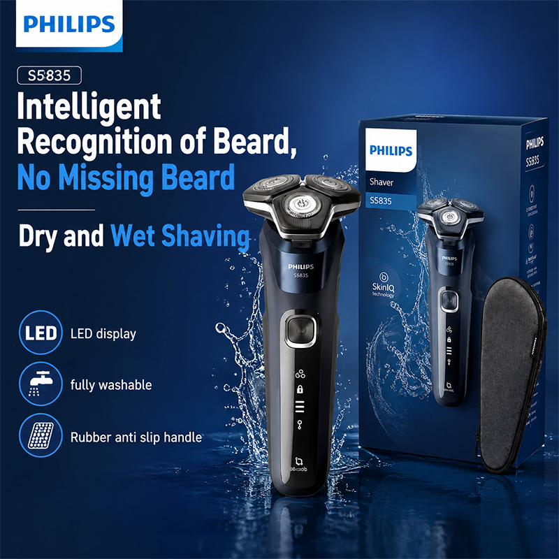Philips S5835 Electric Shaver  - Mens Grooming Kit Case review and price