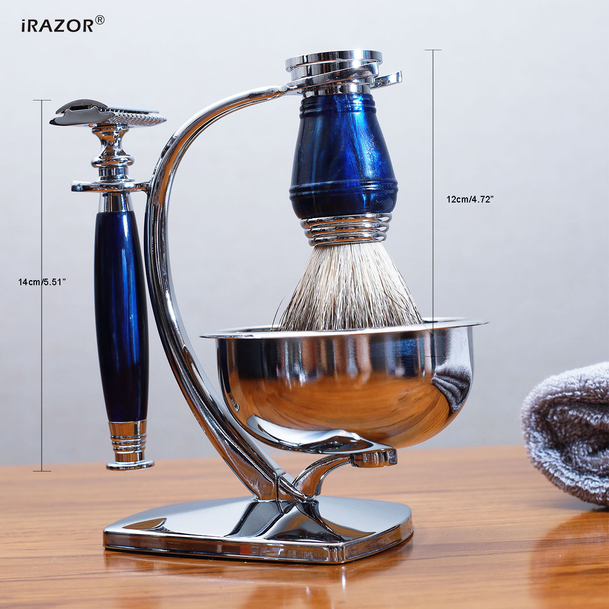 iRAZOR Royal Blue Luxury Men's - Men'S Grooming Set Gift review and price