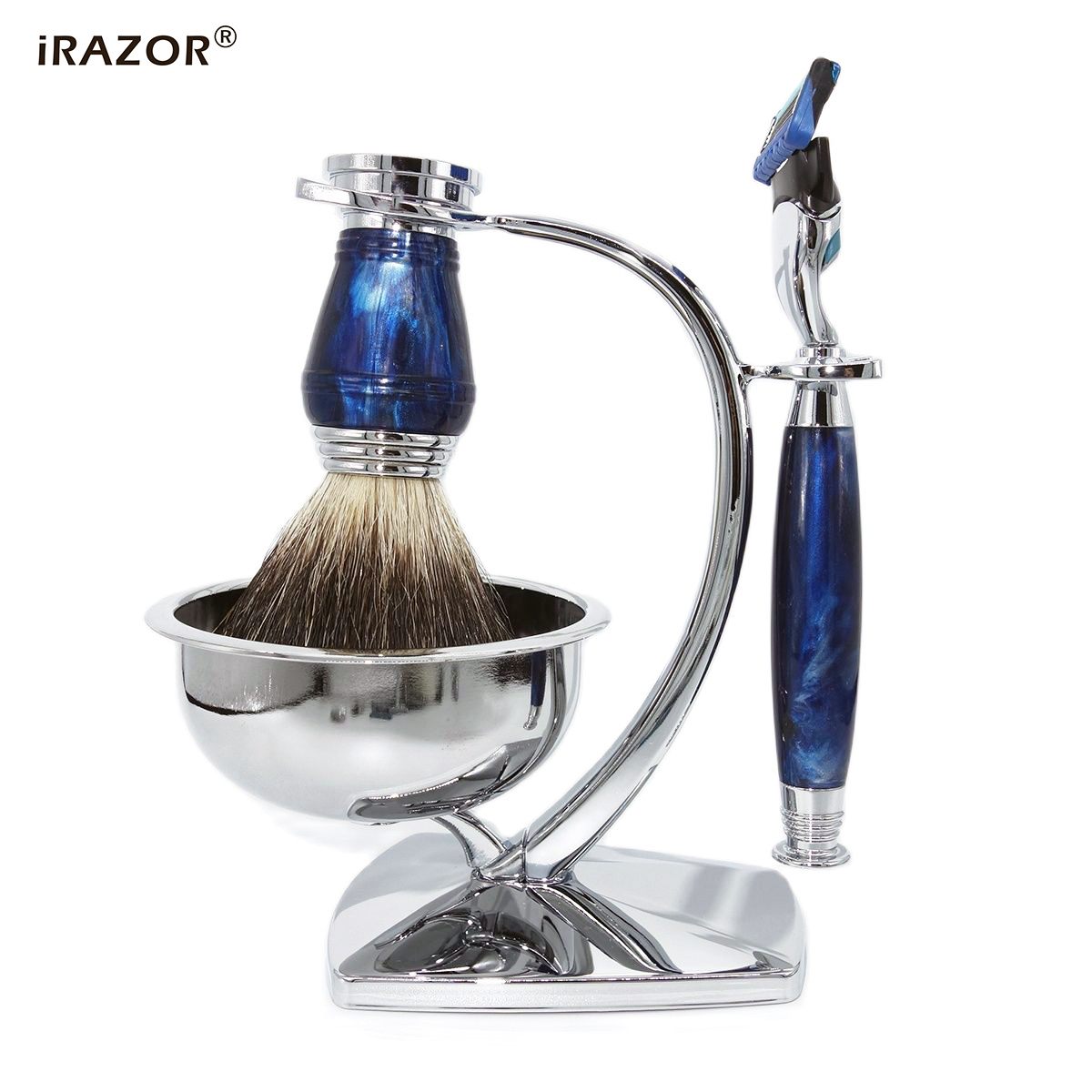 iRAZOR Royal Blue Luxury Men's - Men'S Grooming Set Gift review and price