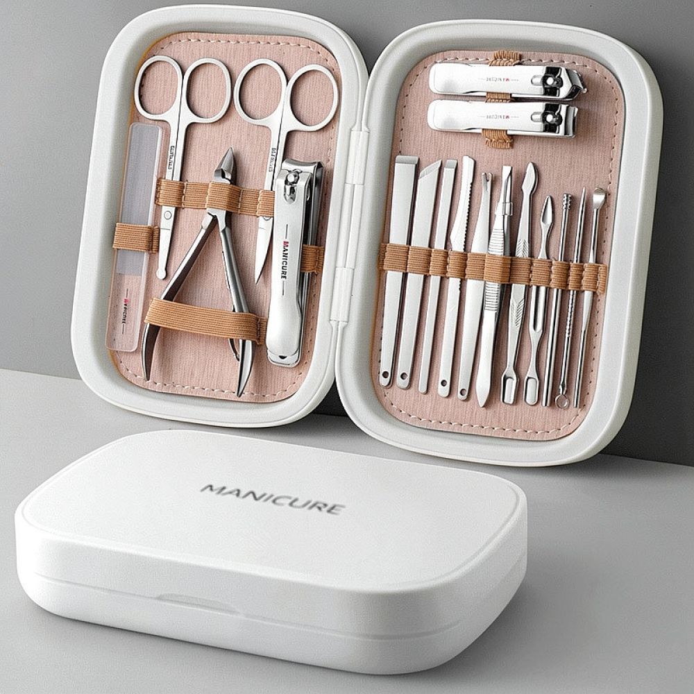 Professional Nail Scissors Set - Mens Grooming Kit Case review and price