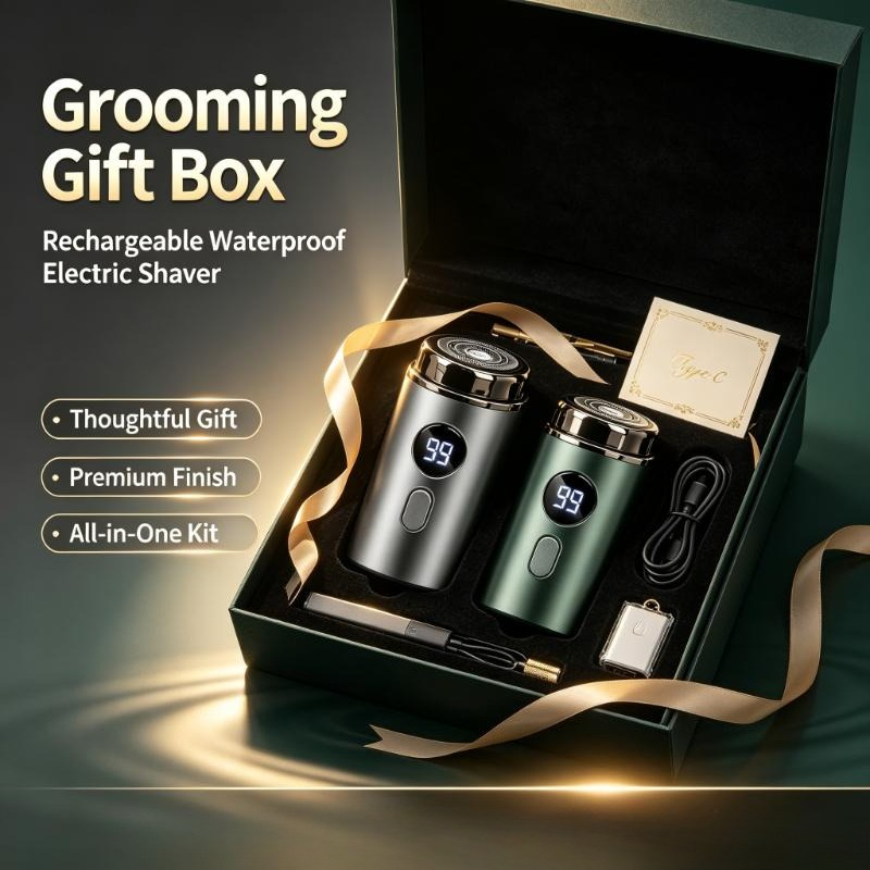 USB Rechargeable Waterproof El - Men'S Grooming Gift Box review and price
