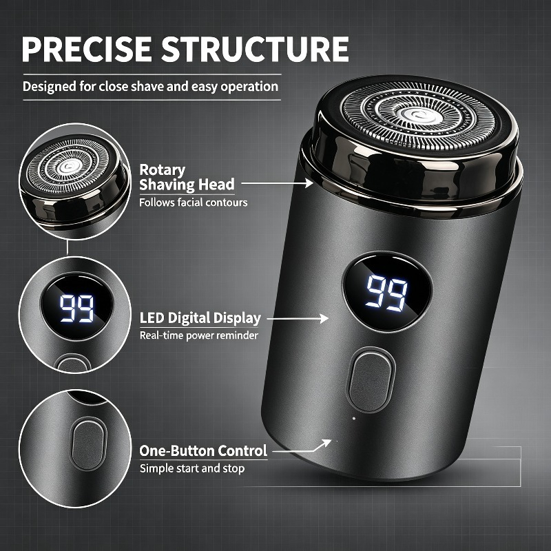USB Rechargeable Waterproof El - Men'S Grooming Gift Box review and price
