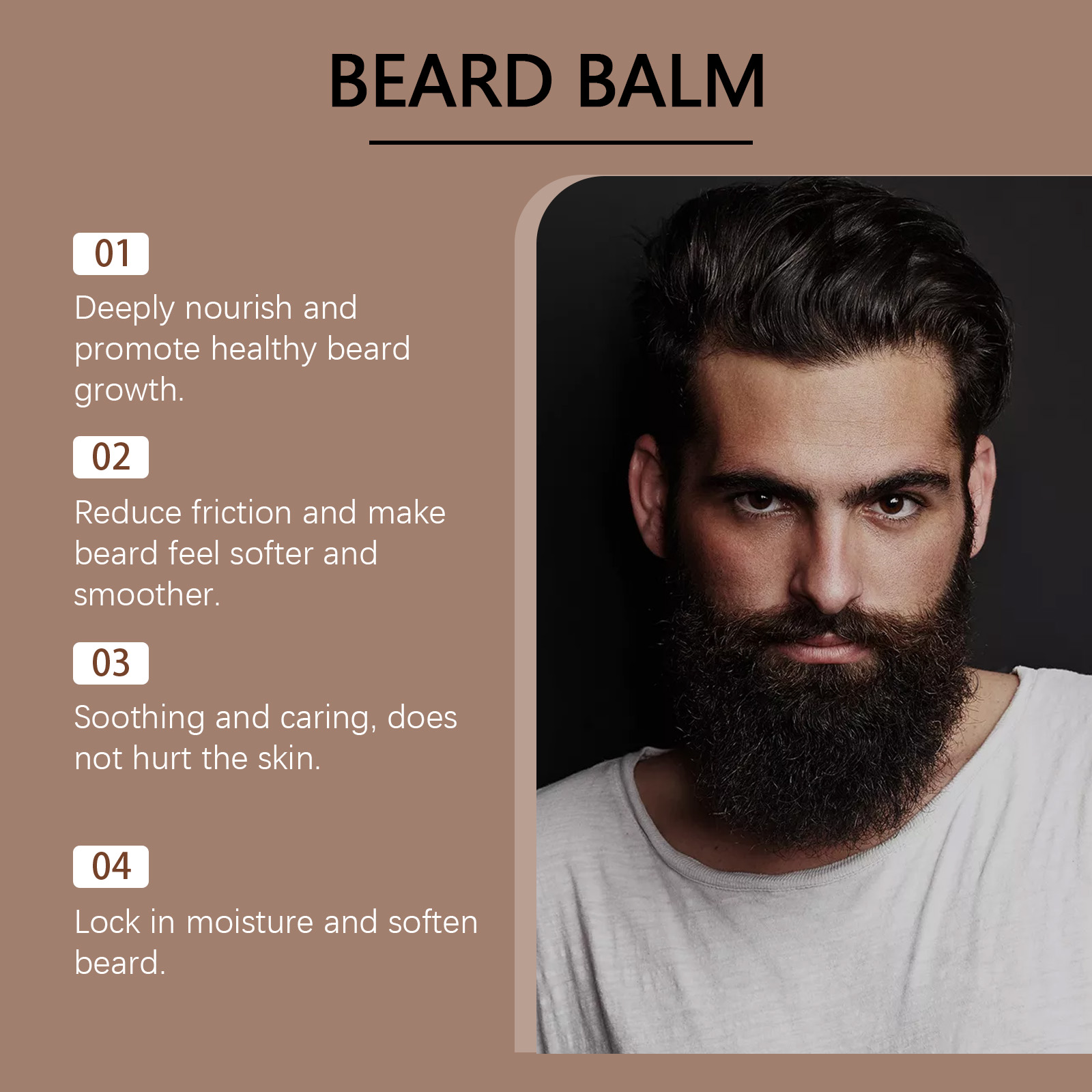 Beard Balm For Men 60g Conditi - Men'S Grooming Tonic review and price